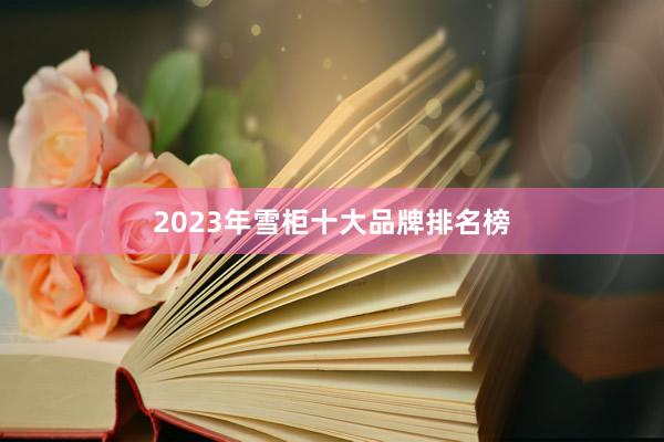 2023年雪柜十大品牌排名榜